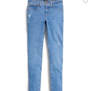 JCREW 8" Mid-Rise Skinny - Cloudy Blue Sz 35